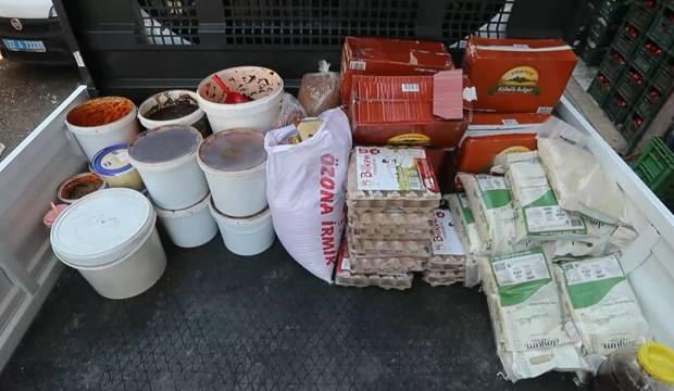 <p>Yapılan denetimlerde, insan sağlığını tehdit eden şoke eden görüntüler ortaya çıkarken 7 kalemde 418 kilogram tarihi geçmiş ürün tespit edildi.</p>