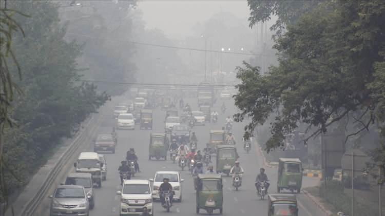 <p>Lahore, Pakistan – 99 US AQI</p>

<p> </p>
