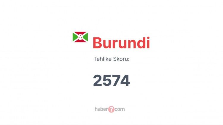 <p><span style="color:#B22222"><strong>31) BURUNDİ</strong></span></p>