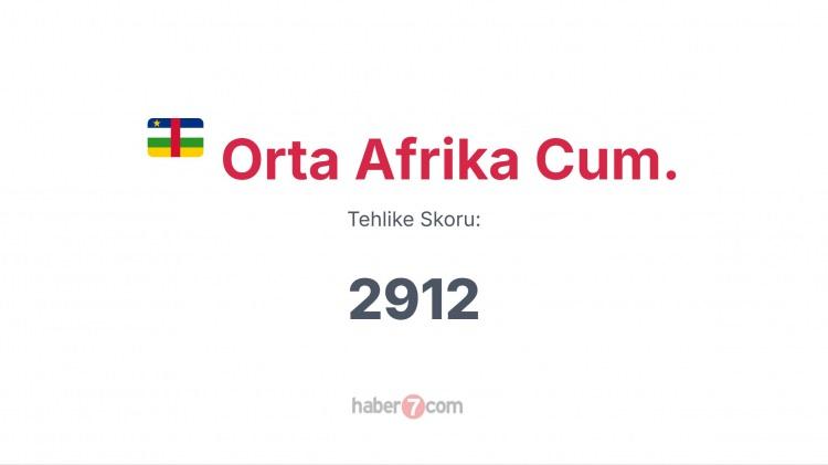<p><span style="color:#B22222"><strong>14)  ORTA AFRİKA CUMHURİYETİ</strong></span></p>
