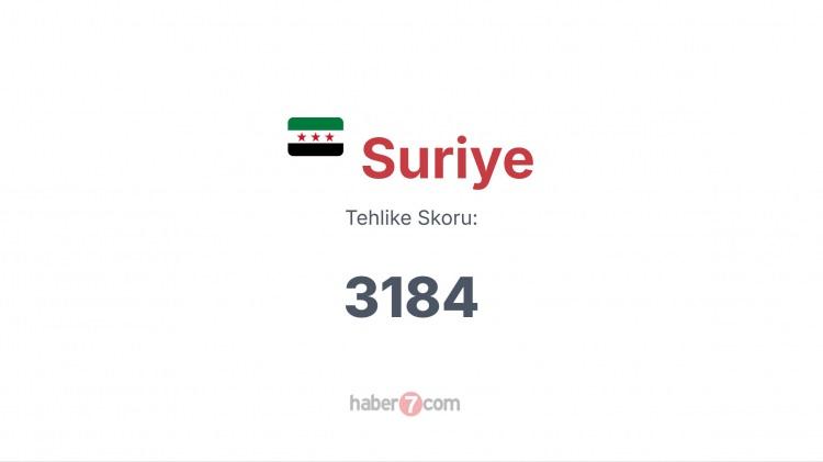 <p><span style="color:#B22222"><strong>7)  SURİYE</strong></span></p>
