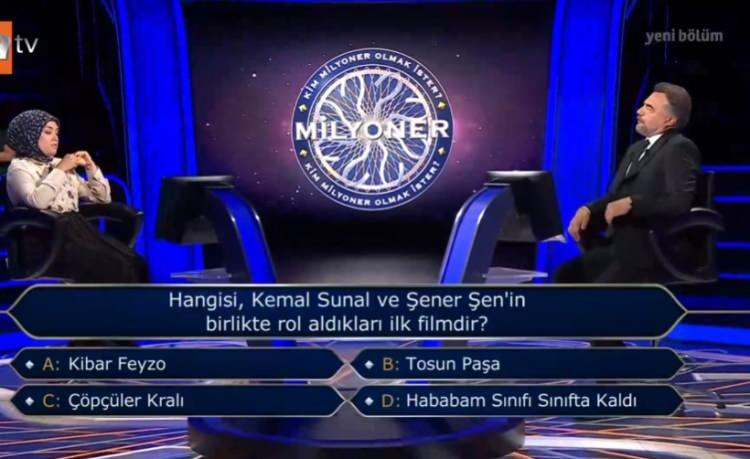 <p>Hayvancılıkla uğraştığını anlatan yarışmacı Yeşilçam filmlerini çok izlediğini ifade etmesine rağmen şıklar arasında kalmasıyla yarışmadan çekilme kararı aldı.</p>