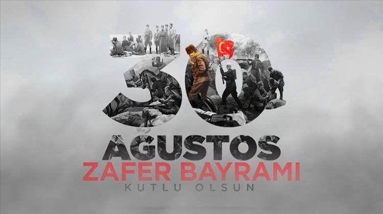 <p><strong>30 Ağustos Zafer Bayramı’nın 103. yılında başta Atatürk ve silah arkadaşları olmak üzere vatan uğruna can veren tüm kahramanlarımızı rahmet ve minnetle anıyoruz. Zafer Bayramımız kutlu olsun!</strong></p>
