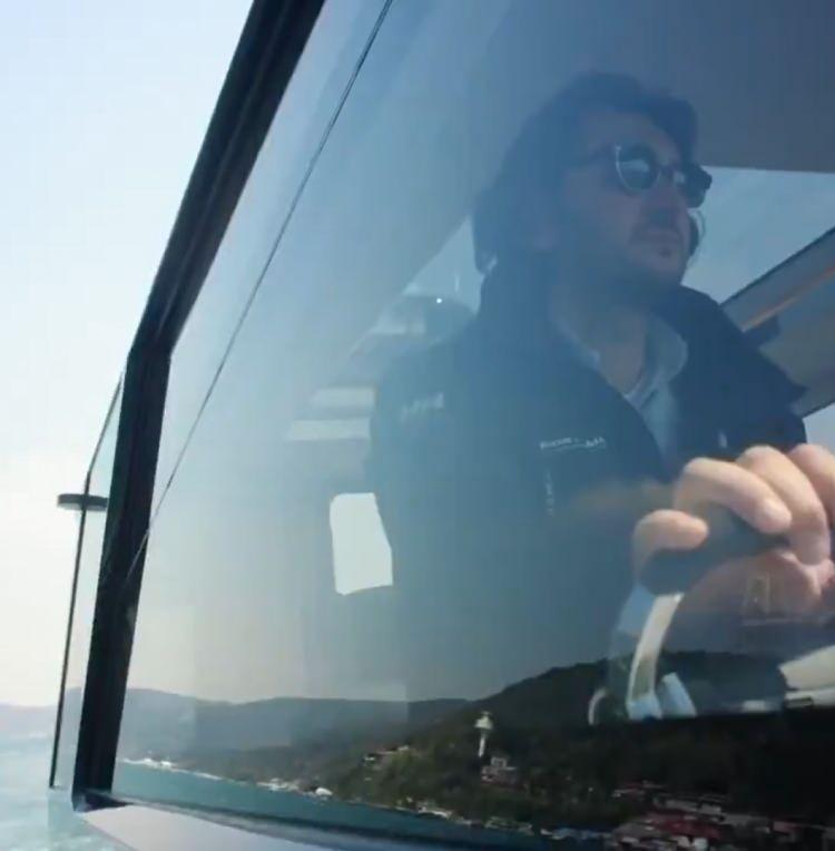 <p>Bundan 4 hafta &ouml;nce kendi teknemi, Yalova'dan aynı rota &uuml;zerinden Halit Yukay ile beraber g&ouml;t&uuml;rd&uuml;k.&nbsp;</p>
