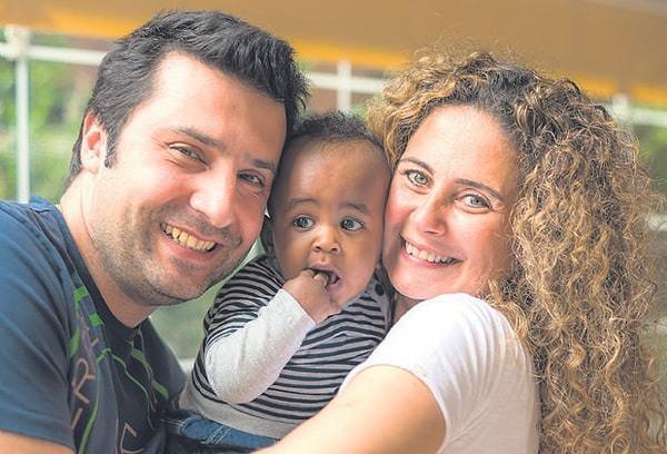 <p><span style="color:#000000"><strong>Kalpten anne olmak için harekete geçen ünlü oyuncu Etiyopya'dan evlat edindiği 2.5 aylık bebeğine Can Alex ismini verdi.</strong></span></p>