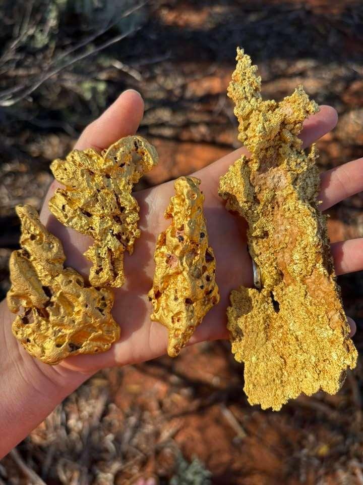 <p>Ailesinin altın madenciliği yaptığını belirten genç kadın, geçimini de bu şekilde sürdürüyor.</p>
