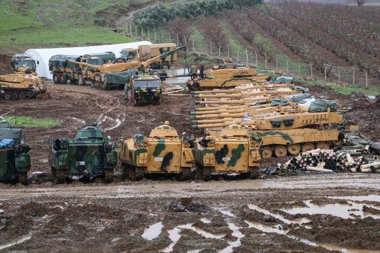 <p>Türk ordusu kuzeyde yoğunlaşırken, İsrail ordusu ise güneyde konuşlu.</p>
