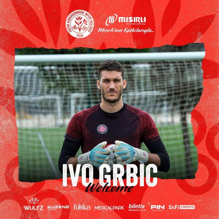 <p>Ivo Grbic (Kaleci) Sheffield United → Fatih Karagümrük</p>