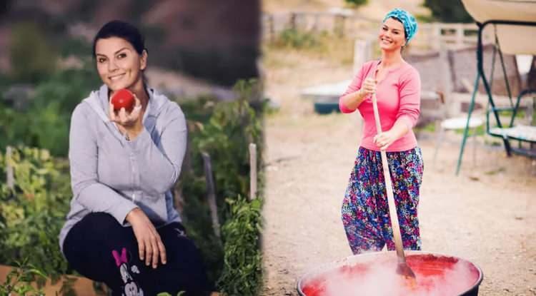 <p><strong>'Ekmek Teknesi', 'Doksanlar' ve 'Mahallenin Muhtarları' gibi bir zamanların sevilen dizilerinin tanınan oyuncusu Açelya Akkoyun, kışa hazırlık için kolları sıvadı. Köyde şalvarıyla kazan başına geçtiği anları paylaşan oyuncunun fotoğraflarına beğeni yağdı.</strong></p>
