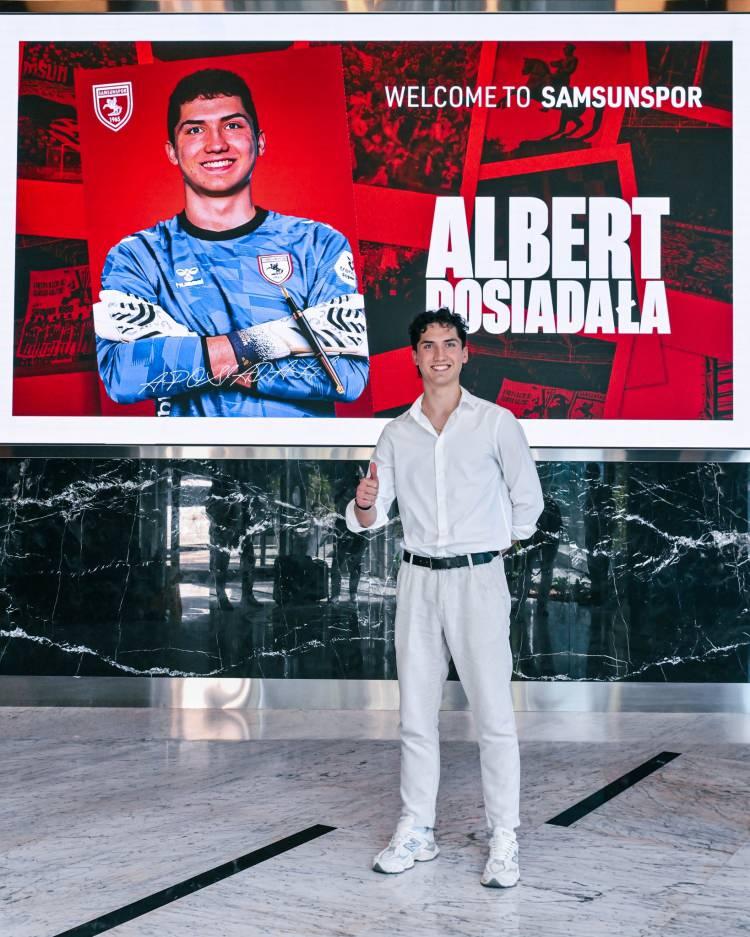 <p>Albert Posiadała (Kaleci) | Molde → Samsunspor</p>
