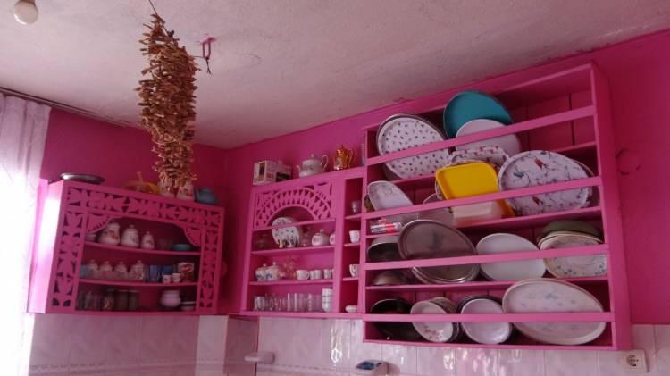 <p><span style="color:#A52A2A"><strong>EVİ BİLE PEMBE </strong></span></p>

<p>Yaşadığı evin her detayını pembeye boyayan Akkul, pembe eviyle dikkat çekiyor. </p>
