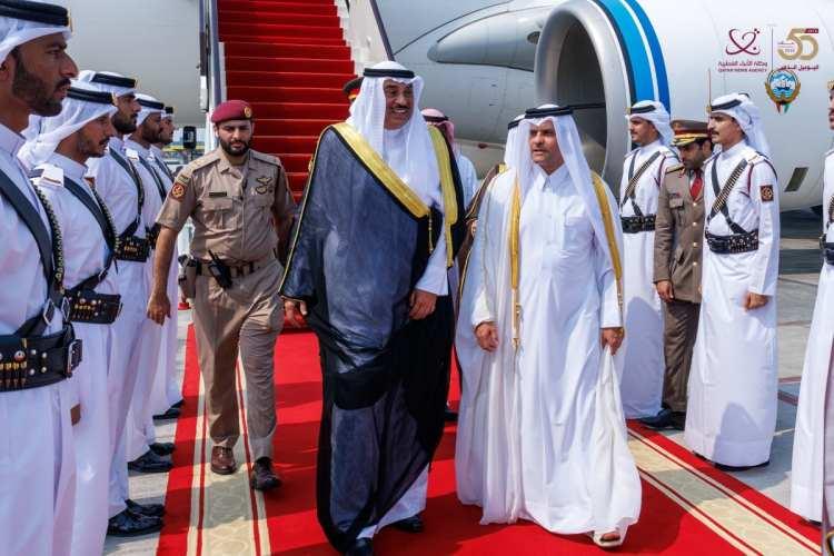 <p>Kardeş devlet Kuveyt Veliaht Prensi Şeyh Sabah Halid El-Hamad El-Sabah, bugün yapılması planlanan acil Arap-İslam zirvesine katılmak üzere Doha'ya geldi.</p>

<p> </p>
