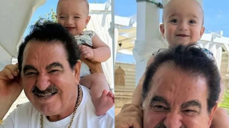 <p><strong>Sosyal medya hesabından ikizleriyle peş peşe eğlenceli paylaşımlarda bulunan İdo Tatlıses'in yanı sıra İbrahim Tatlıses de torunlarına epey bir düşkün.</strong></p>
