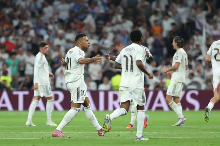 <p>1: Real Madrid (116)</p>