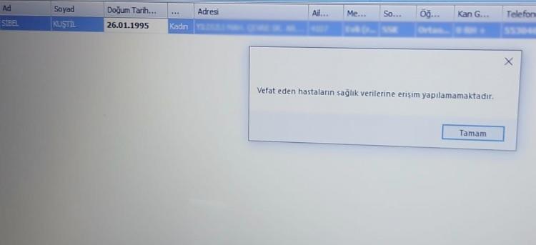 <p><span style="color:rgb(165, 42, 42)"><strong>KAYITLARDA 7 YILDIR ÖLÜ</strong></span></p>

<p>Aile hekimliği görevlileri tarafından yapılan kontrolde, Kuştil’in sağlık sistemi kayıtlarında 7 yıl önce ‘ölü’ olarak göründüğünü belirledi.</p>
