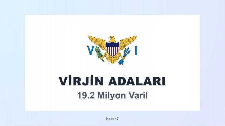 <p><span style="color:#B22222"><strong>VİRJİN ADALARI</strong></span></p>

