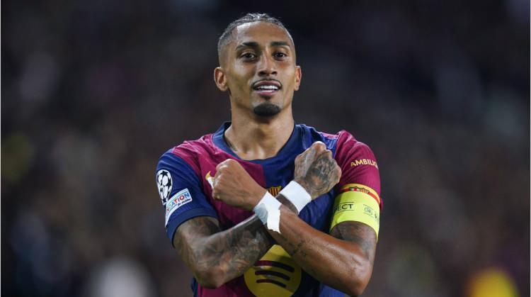 <p>5 | Raphinho - Barcelona</p>
