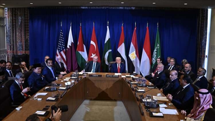 <p>Toplantı sonrası Erdoğan’ın, ortak bir bildirinin yayınlanacağını duyurduğu ancak detay paylaşmadığı da ifade edildi.</p>

