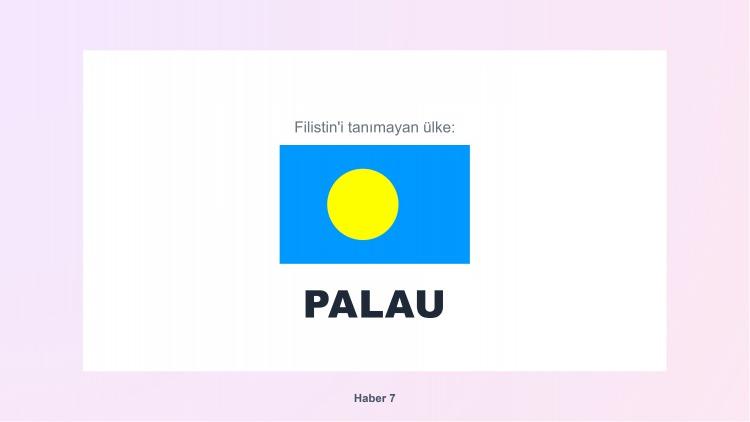 <p><span style="color:#B22222"><strong>15)  PALAU</strong></span></p>
