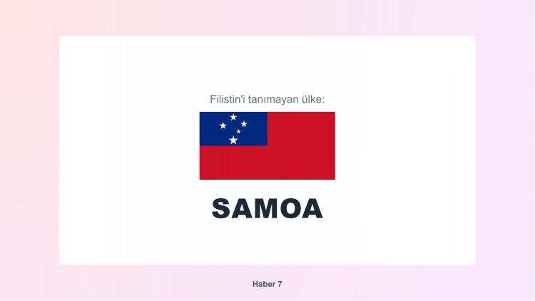 <p><span style="color:#B22222"><strong>11)  SAMOA</strong></span></p>
