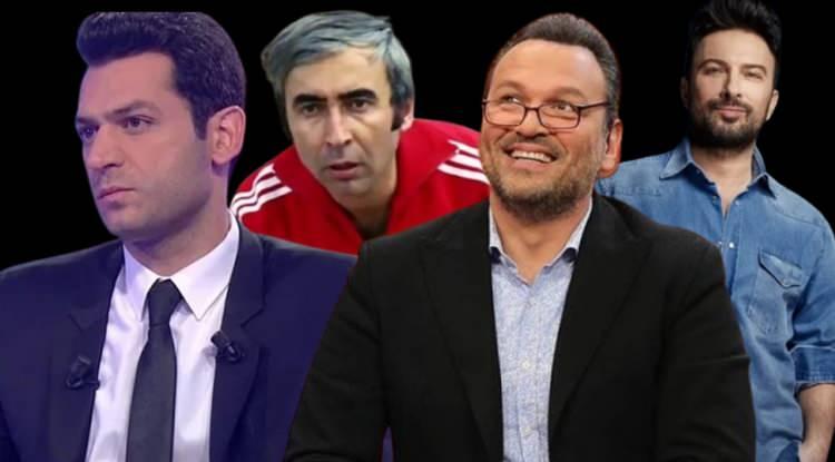 <p><span style="color:#A52A2A"><strong>Kenan İmirzalıoğlu ve Müge Anlı'yı sırayla Şener Şen, Tarkan ve Ali Sunal takip etti.</strong></span></p>
