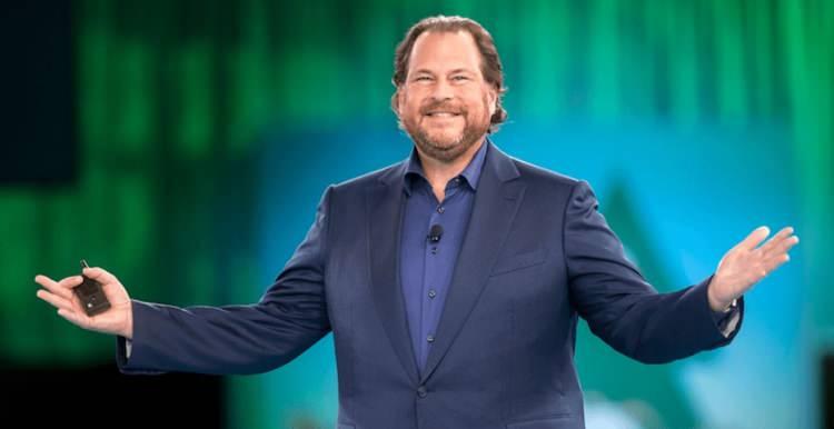 <p>Bulut tabanlı yazılım şirketi Salesforce'un CEO'su Marc Benioff.</p>

<p> </p>
