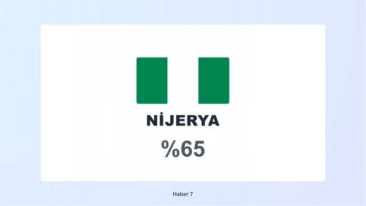 <p><span style="color:#B22222"><strong>8)&nbsp; NİJERYA</strong></span></p>
