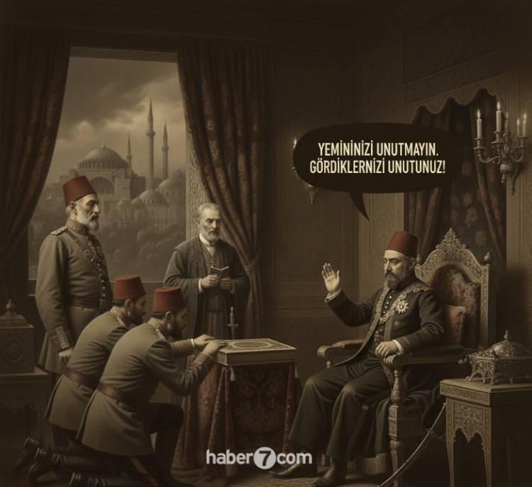<p><span style="color:#B22222"><strong>ABDÜLHAMİD’İN KESİN EMRİ</strong></span></p>

<p> </p>

<p>Fatih'in cenazesi kaybolmamış, sularda da boğulmamıştır.</p>

<p> </p>

<p>Abdulhamid, Paşalar'a yeminlerini hatırlatıp <strong>"Gördüklerinizi unutunuz!"</strong> der.</p>
