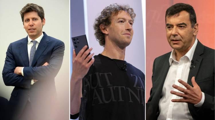 <p><span style="color:#B22222"><strong>33- SAM ALTMAN,MARK ZUCKERBERG, AMNON SHASHUA</strong></span></p>
