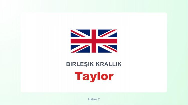 <p><span style="color:#B22222"><strong>TAYLOR</strong></span></p>
