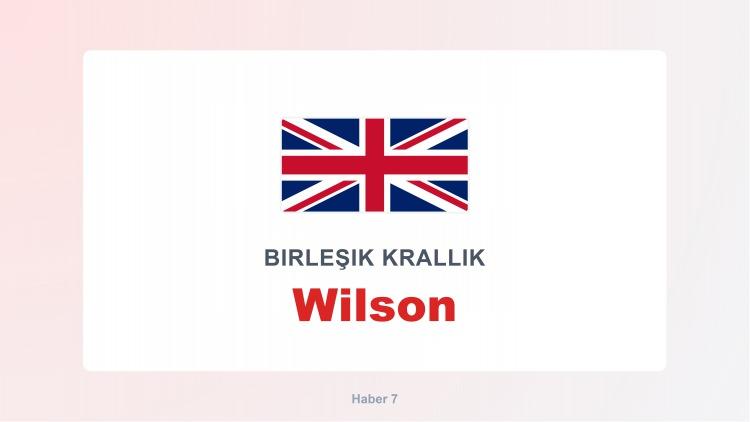 <p><span style="color:#B22222"><strong>WİLSON</strong></span></p>

