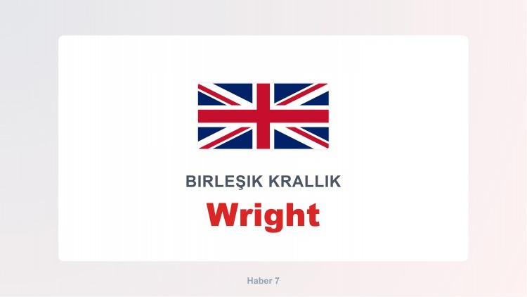 <p><span style="color:#B22222"><strong>WRIGHT</strong></span></p>
