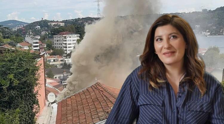 <p><span style="color:#800080"><em><strong>İstanbul Beşiktaş'ta büyük bir yangın çıktı! Ünlü oyuncu Şebnem Bozoklu'nun evi alevler içinde kaldı. 5 bina büyük hasar gördü.</strong></em></span></p>
