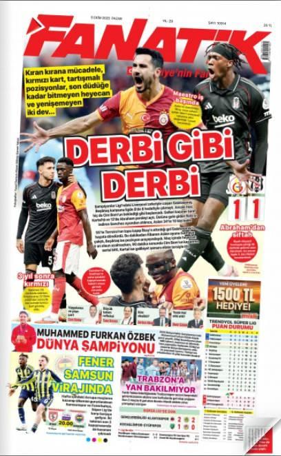<p>Fanatik: 'Derbi gibi derbi'</p>
