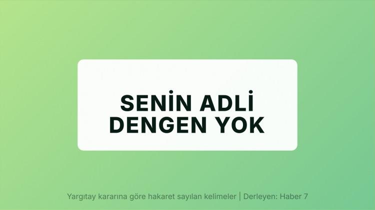 <p><span style="color:#B22222"><strong>SENİN ADLİ DENGEN YOK</strong></span></p>
