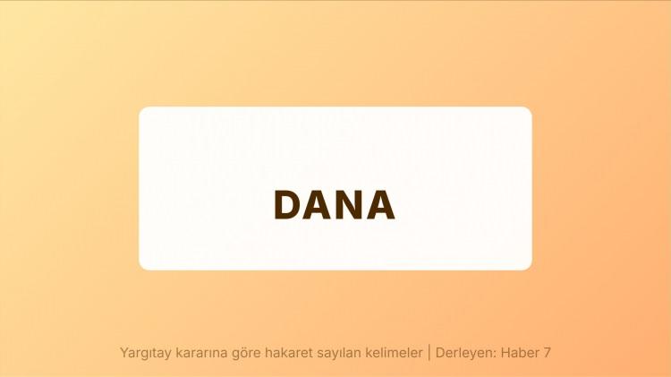 <p><span style="color:#B22222"><strong>DANA </strong></span></p>

