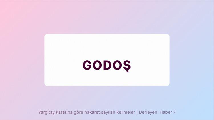 <p><span style="color:#B22222"><strong>GODOŞ</strong></span></p>
