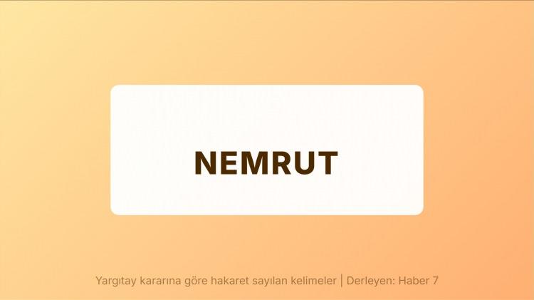 <p><span style="color:#B22222"><strong>NEMRUT</strong></span></p>
