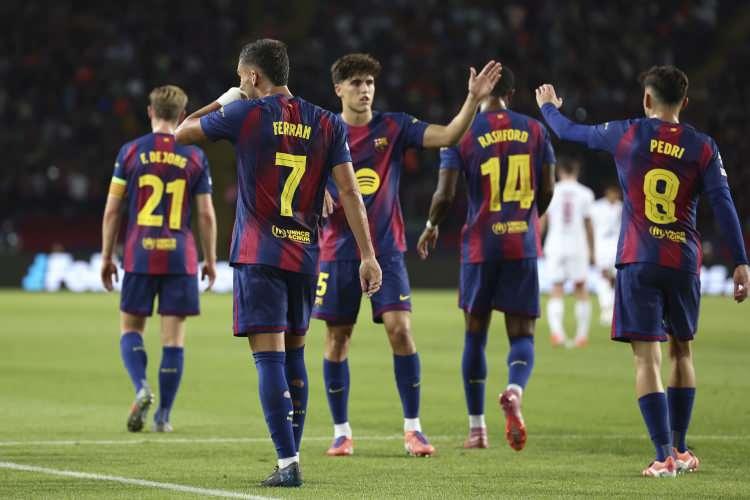 <p>9 Barcelona</p>

<p> </p>
