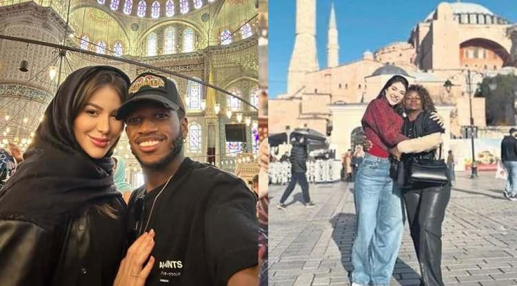 <p><strong>İstanbul'un köklü ve zengin tarihine büyük bir hayranlık duyan Brezilyalı Monique Salum Rodrigues'in boş vakitlerinde İstanbul'un dini yapılarını gezdiği ve tarihleri hakkında bilgi topladığı öğrenildi.</strong></p>