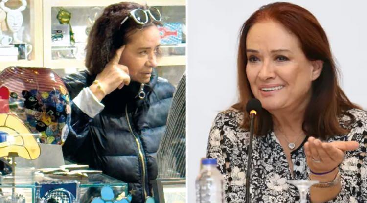 Müjde Ar'ın muhabirlerle mücadelesi bitmiyor! Sizi kovduracağım, deyip öfke kustu