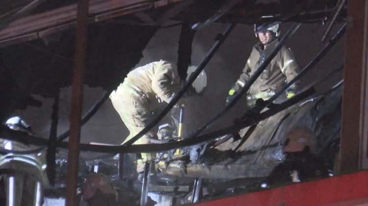 <p>Yangında ölen ya da yaralanan olmazken iş yerinde hasar oluştu.</p>

<p> </p>
