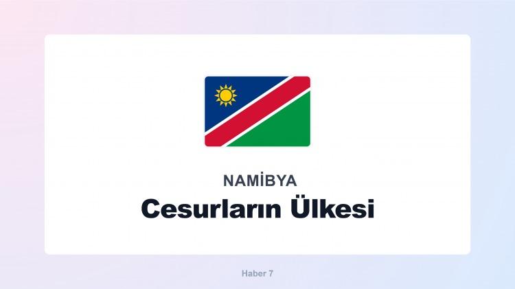 <p><span style="color:#B22222"><strong>NAMİBYA</strong></span></p>
