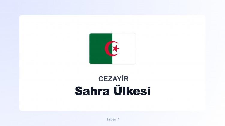 <p><span style="color:#B22222"><strong>CEZAYİR</strong></span></p>
