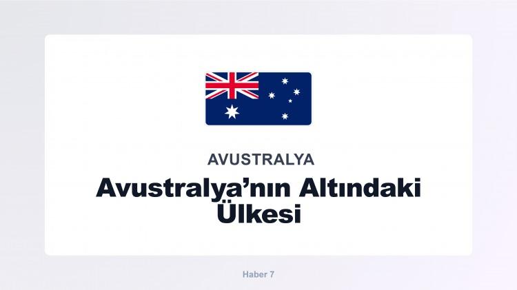 <p><span style="color:#B22222"><strong>AVUSTRALYA</strong></span></p>
