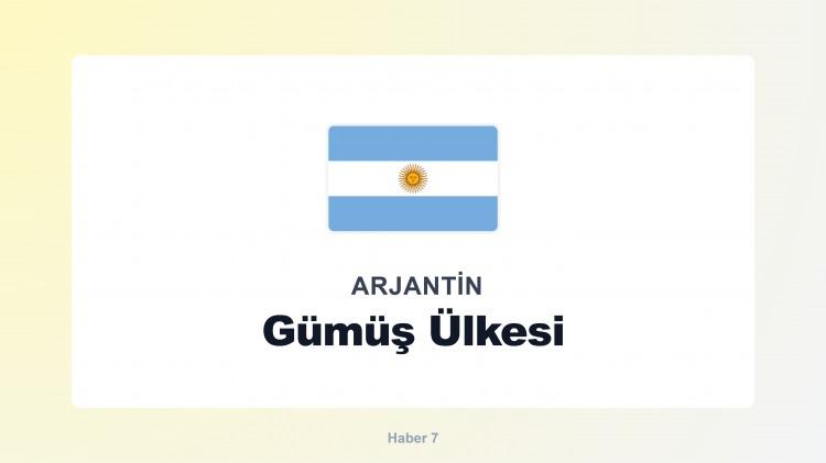 <p><span style="color:#B22222"><strong>ARJANTİN</strong></span></p>
