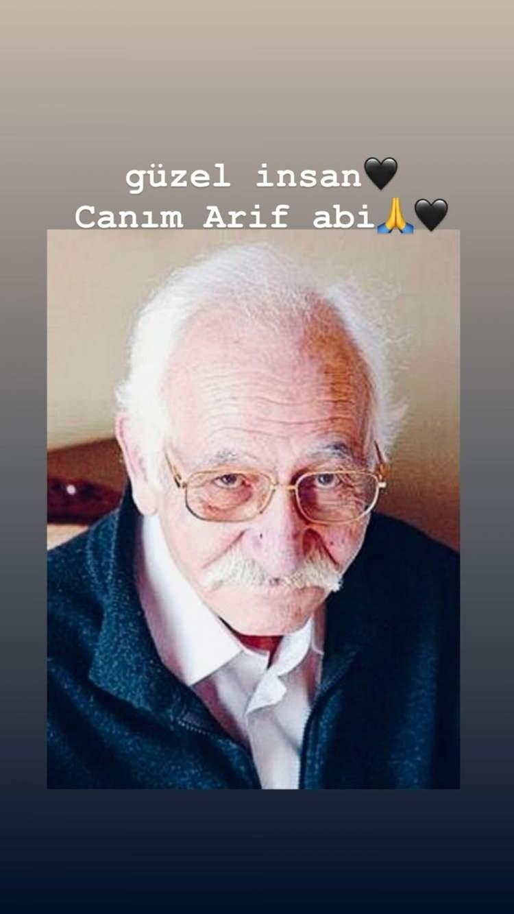 <p>ENGİN AKYÜREK<br />
Yabancı Damat dizisinin Kadir'i Engin Akyürek ise Güzelbeyoğlu'na "Güzel insan. Canım Arif abi" diye veda etti.</p>
