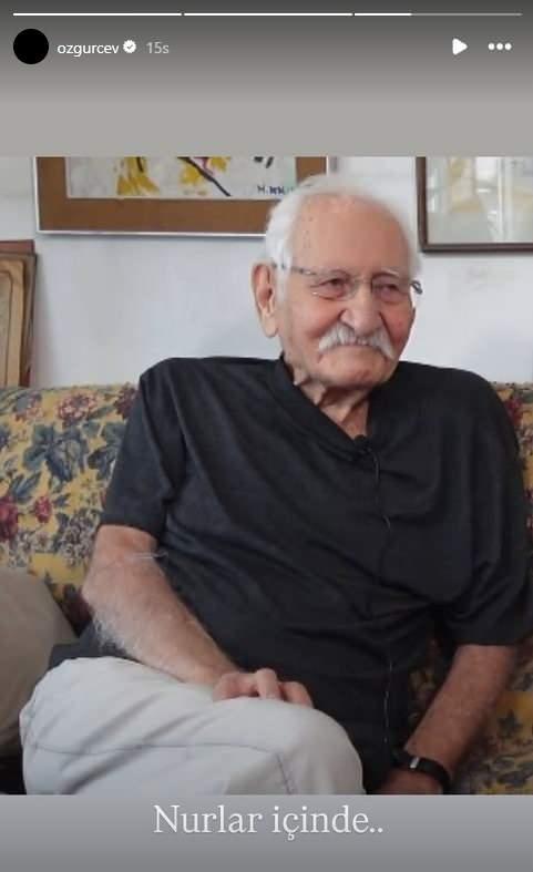 <p>ÖZGÜR ÇEVİK</p>

<p>Yabancı Damat dizisinin Niko'su Özgür Çevik 'Nurlar içinde' ifradelerini kullandı. </p>
