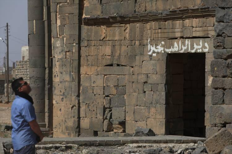 <p>AA ekibi, Rahip Bahira'nın adını taşıyan manastırın günümüzdeki son halini görüntüledi.</p>