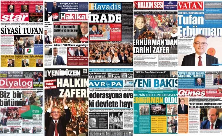 <p>Genellikle ılımlı ve mutedil başlıkların kullanıldığı gazeteler arasında Rum yanlısı Avrupa ise yine kışkırtıcı ve provokatif manşet attı.</p>
<p><em>İşte o manşetler...</em></p>